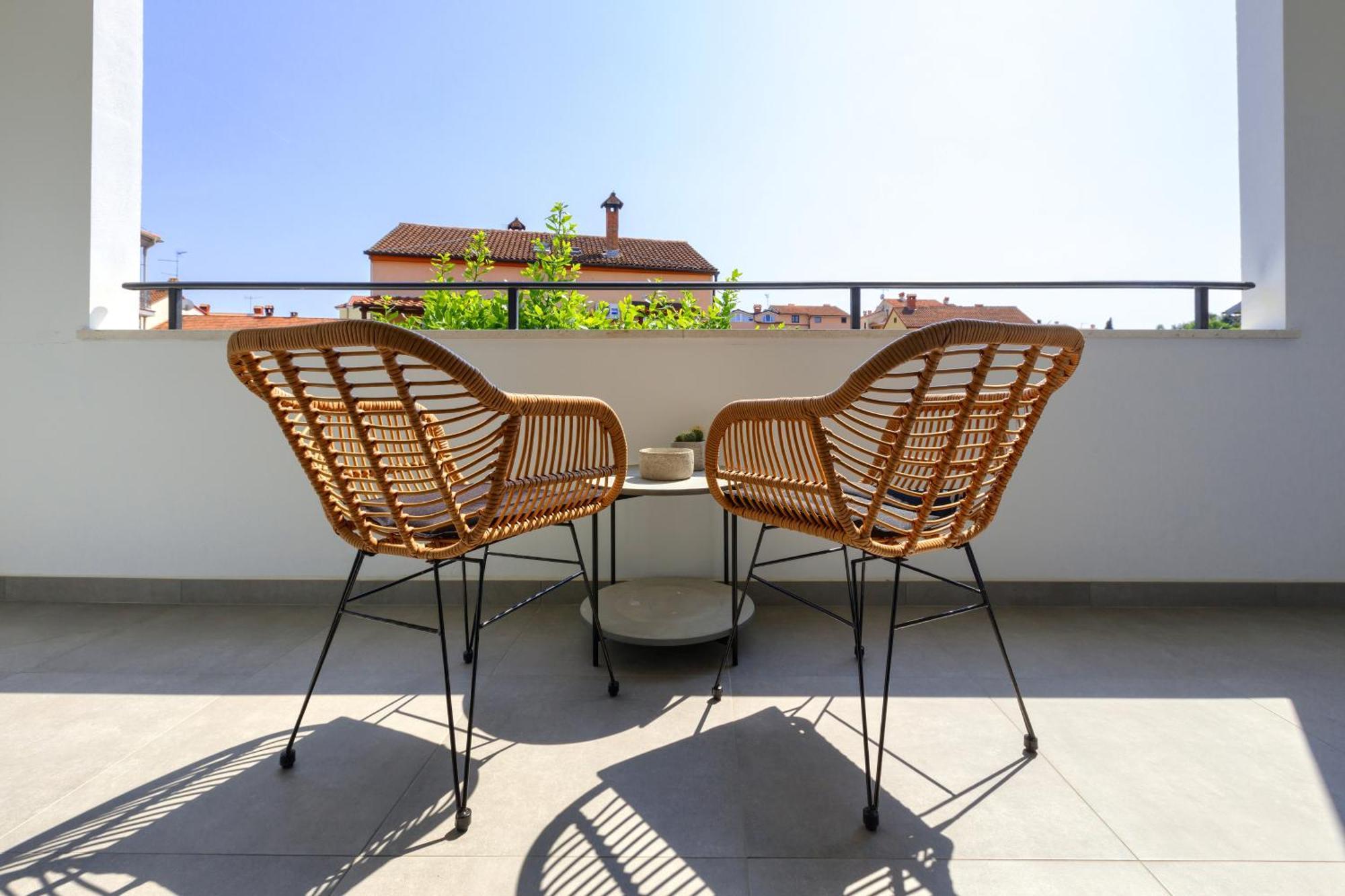 Apartments La Scogliera 로비니 객실 사진
