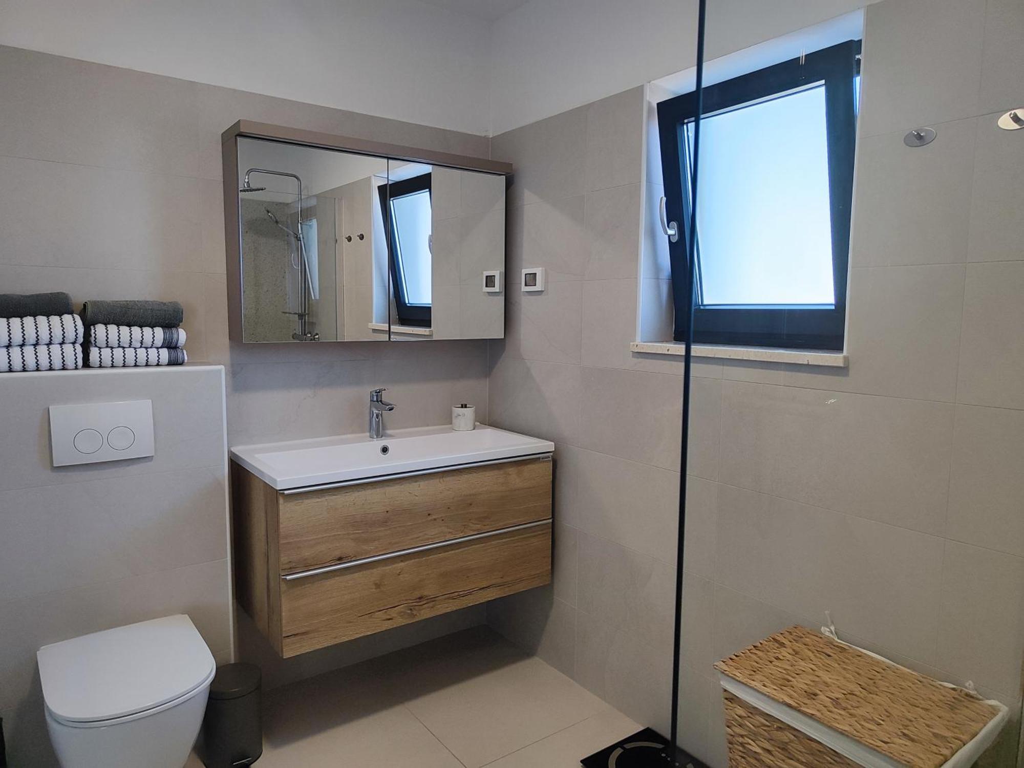Apartments La Scogliera 로비니 객실 사진